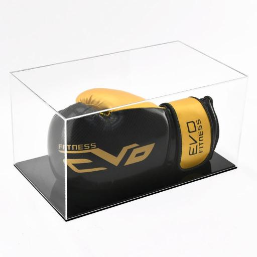 Boxing Glove Display Case - Single Landscape Colour Base