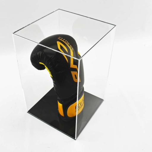 Boxing Glove Display Case - Single Portrait Colour Base